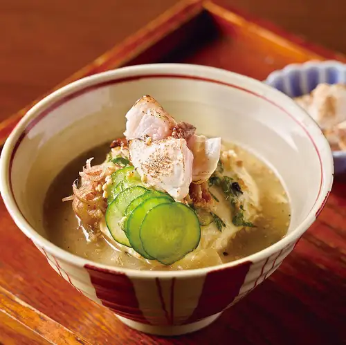 お豆腐屋さんの冷や汁【宮崎県郷土料理】