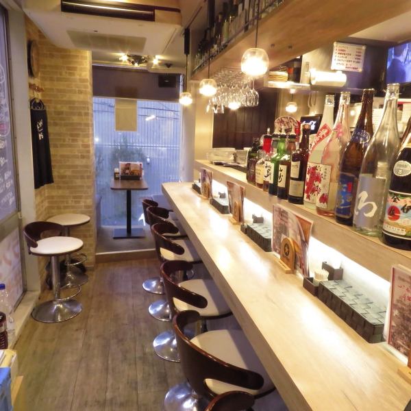【Available for store reserved】 The charter of the store can accommodate up to 25 people at the time of standing up to 8 people.The inside of the shop is tasty and has a calm atmosphere to allow you to drink.Please use it at the banquet with close friends and company colleagues.