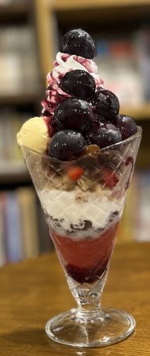 일본 포도관 Grape parfait