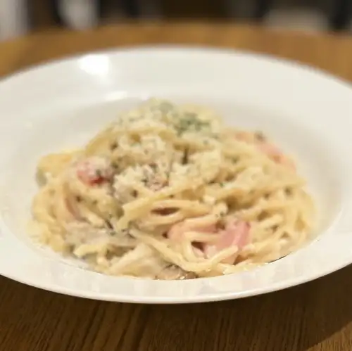 July Map Lunch: Cream Cheese Pasta