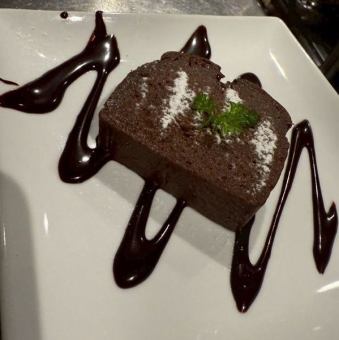 濃鬱巧克力凍糕