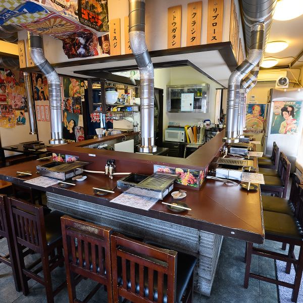 We also have counter seats, so if you feel like eating yakiniku after work, come to Shinchan.Please sit back and enjoy our proud meat at our spacious counter seats.This restaurant can be used for a wide range of occasions, from solo dining to gatherings with family and friends.