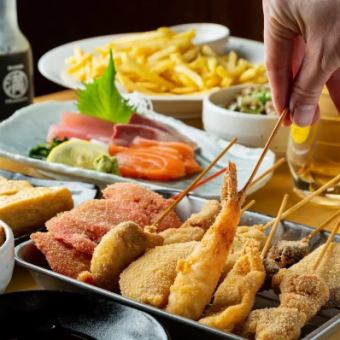 当店人気メニューが目白押し！【120分飲み放題付き】満マルコース