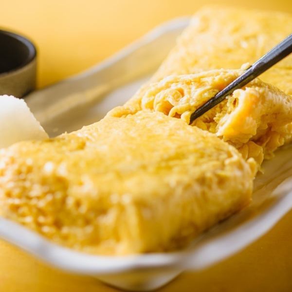 【料理長こだわり】自家製！出し巻き玉子