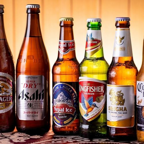 種類豊富な世界のビール