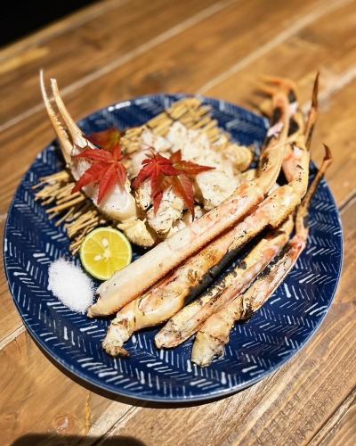 Charbroiled Snow Crab