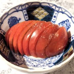 冷やしトマト／塩枝豆　各