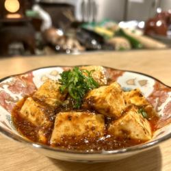 黒胡椒麻婆豆富