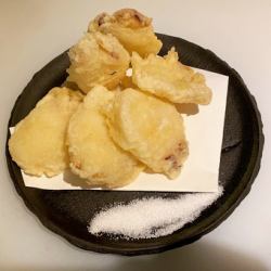 北海タコの天ぷら