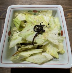 塩昆布キャベツ