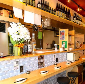 カウンター席