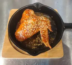 Grilled chicken wings