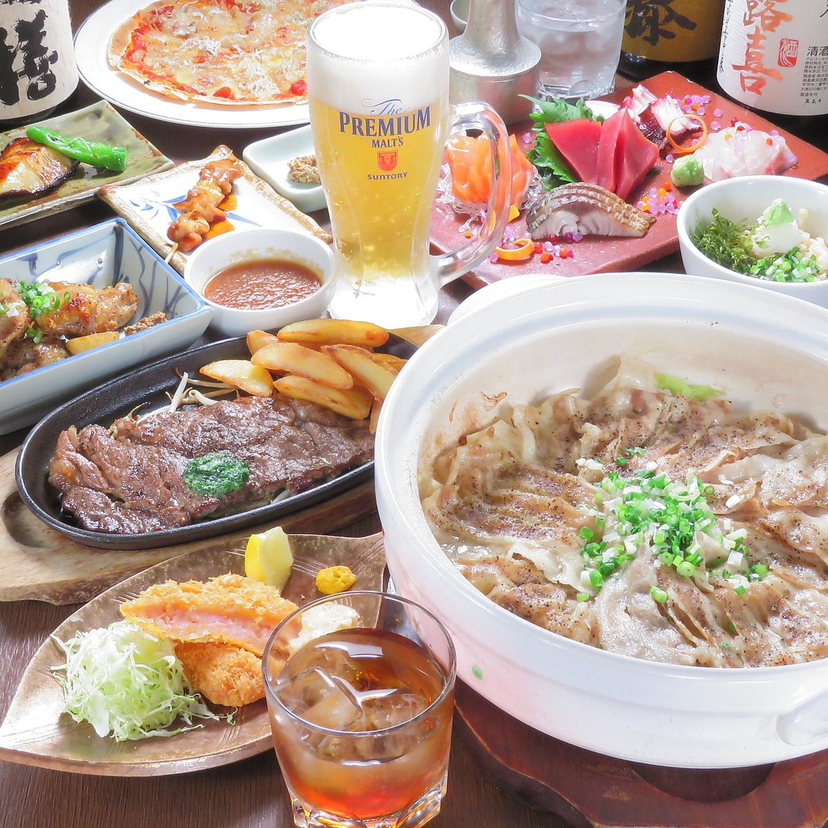 JR平塚駅から徒歩10分！各種宴会や貸切歓迎！こだわりの食材とお酒を愉しむ