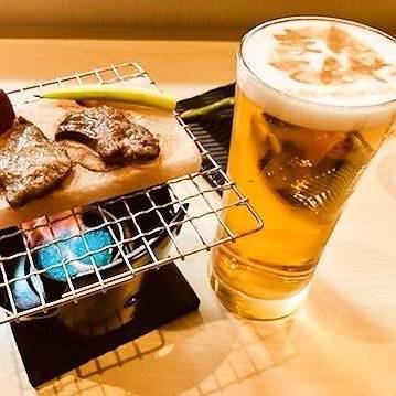 We offer beer with a message! The taste is perfect for tempura and seafood♪