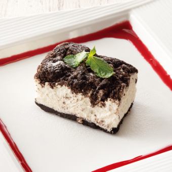 homemade oreo cheesecake