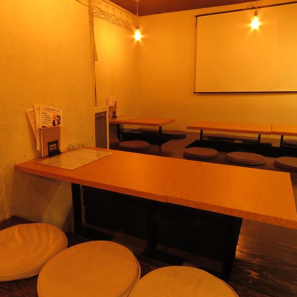 Recommended for returning to the office with a spacious Japanese-style seat! Opening until 3 o'clock in the morning, you can relax and enjoy the comfortable seats, digging tatami mats.25 people ~ Private room OK! Up to 50 people can party party!