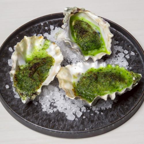 牡蠣の香草クルート焼き