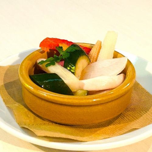 季節野菜のピクルス