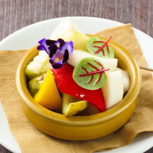 pickled seasonal vegetables