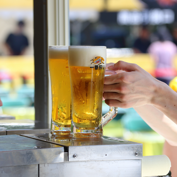 キリン一番搾りはもちろんのこと、個性豊かなビールも多数ご用意しております！