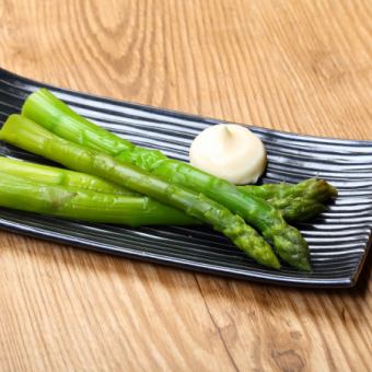 冷やしアスパラ