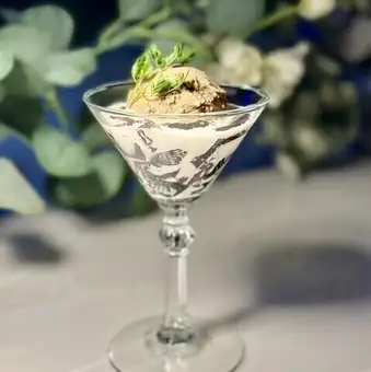 コーヒーゼリーフロート