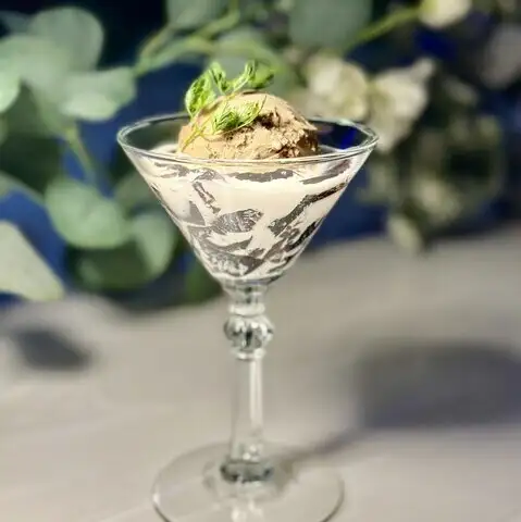 コーヒーゼリーフロート