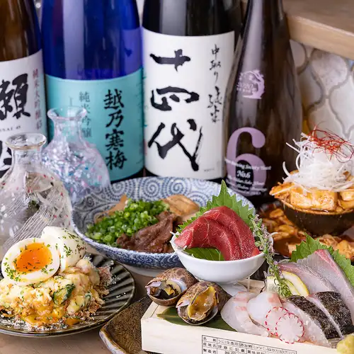☆厳選した日本酒×海鮮☆