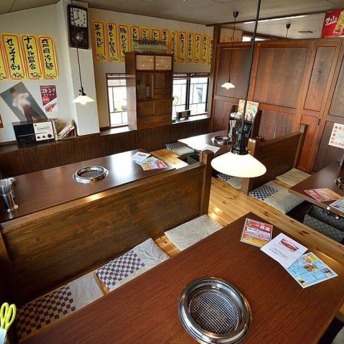 掘りごたつ席で宴会も！