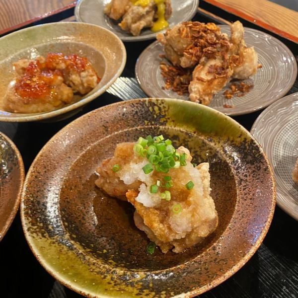 [Perfect with craft beer!] MAO's fried chicken thighs with a choice of 15 sauces ☆ 2 pieces for 200 yen ☆