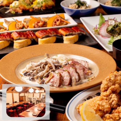 【제철의 식재료를 사용한, 고객의 요구에 맞춘 코스를 준비】90분 음료 무제한 5000엔~