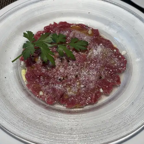 馬肉のカルパッチョ