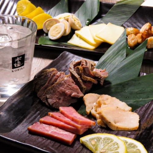 All-you-can-eat with no time limit starting from 3,500 yen (tax included)! All-you-can-eat homemade smoked food◎