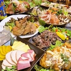 【金・土・祝前日】スタンダード《B》コース☆3時間食べ飲み放題4500円(税込)