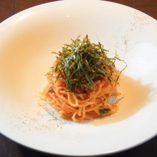 明太子のスパゲッティ