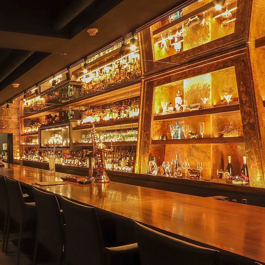 The perfect seat for a night of conversation for two.The atmosphere is excellent and it's perfect for a date!