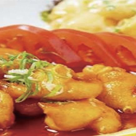 エビチリとエビマヨ