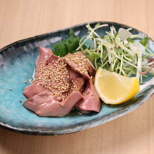 名古屋コーチンのレバ刺し