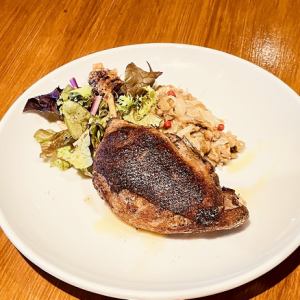 鴨もも肉のコンフィ