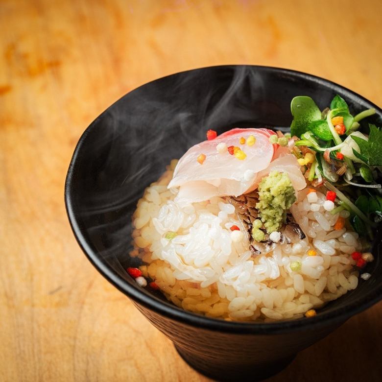 鯛の出汁茶漬け