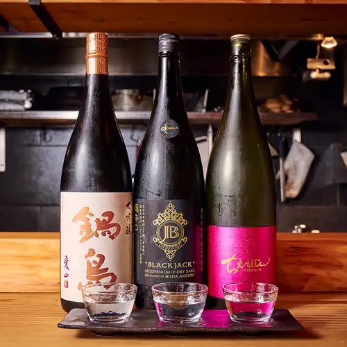 ご自身で好きなものを飲み比べ！