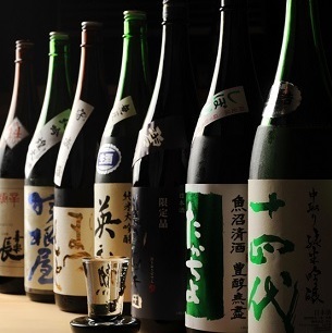 北海道から九州まで全国の日本酒が勢揃い◎