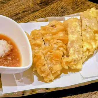 豚ロース天ぷらおろしぽん酢