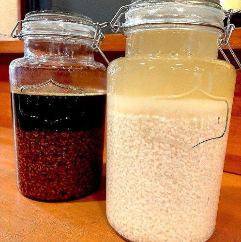 秋田県産米麹を使用