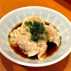 Homemade boiled dumplings