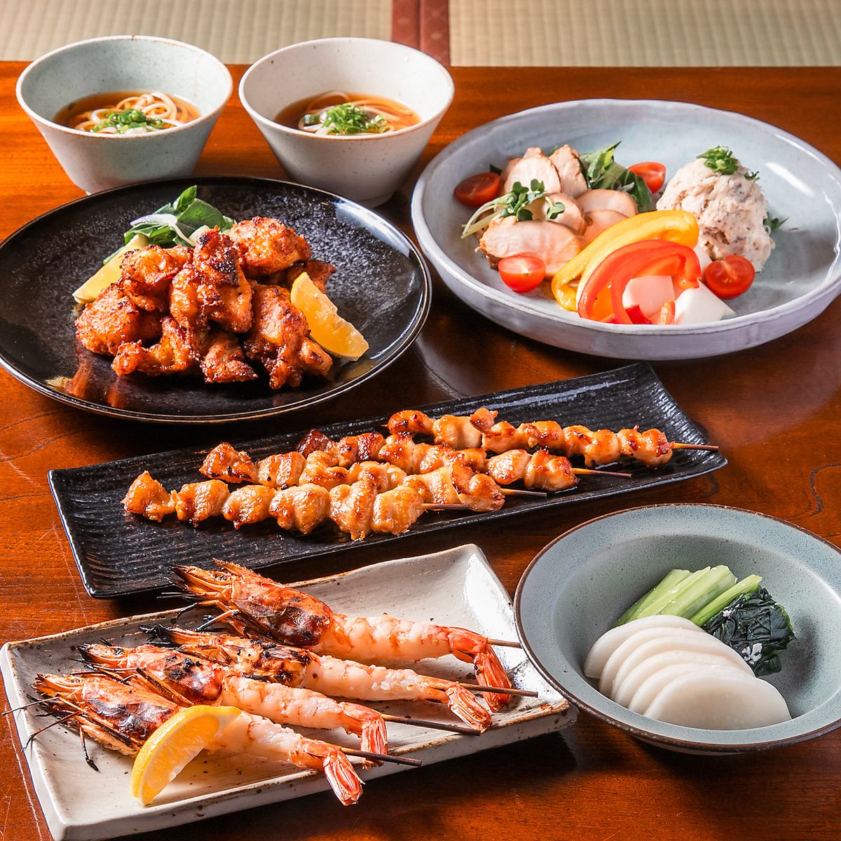 宴会にピッタリなこだわり和食の飲み放題付きコースもございます