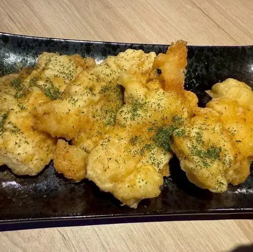 軟骨の塩唐揚げ/とうもろこし揚げ