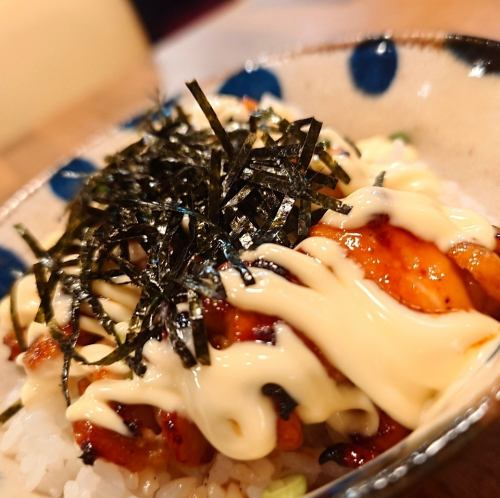 닭 꼬치 덮밥