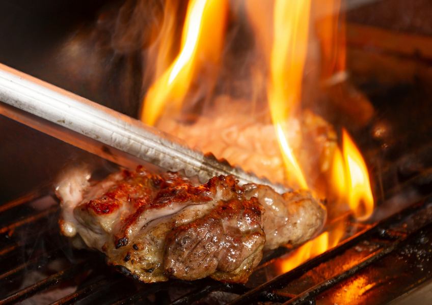 炭烤鸡肉料理