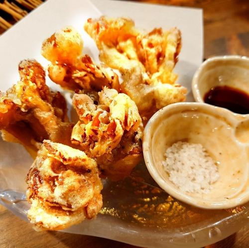 新潟県産雪国舞茸の天ぷら